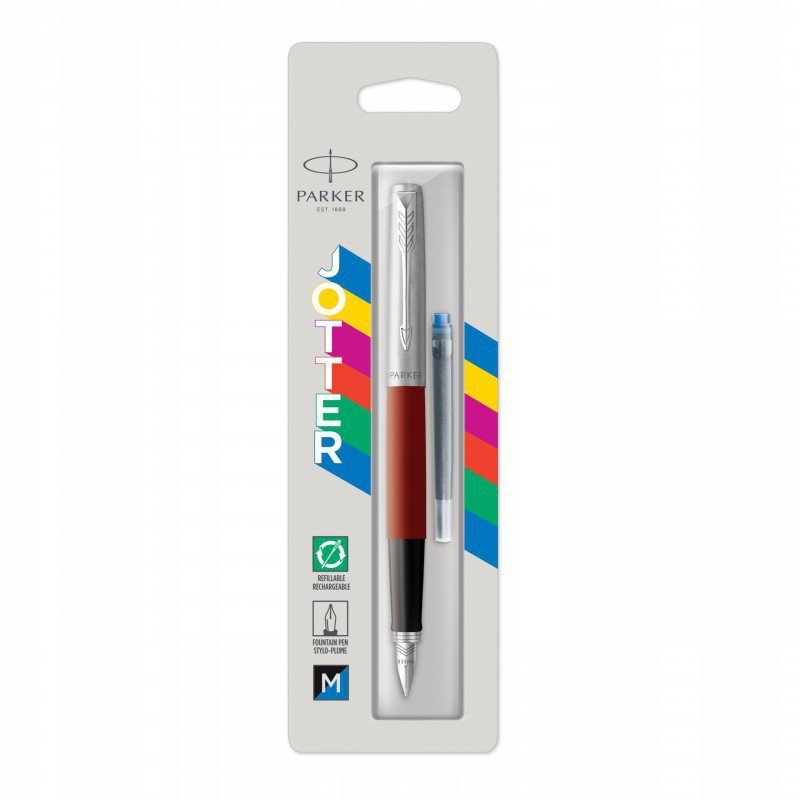 Pióro wieczne Parker jotter Originals Red (M) niebieskie 2096872