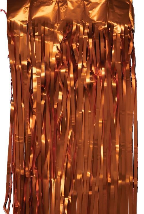 Kurtyna dekoracyjna Pomarańczowa 100 x 200cm