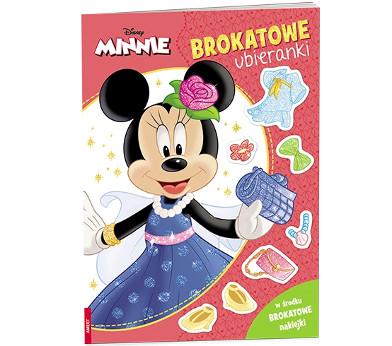 Minnie Brokatowe ubieranki SDLB-9108