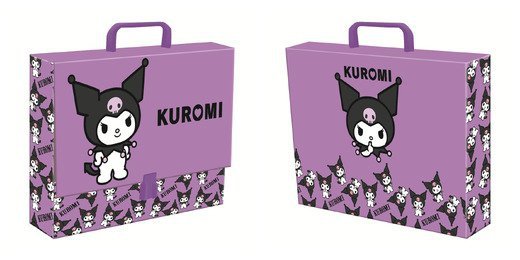Teczka z rączką A4 XL Kuromi Violet