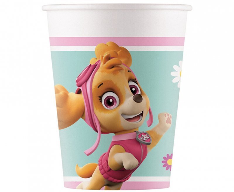 Kubeczki papierowe Paw Patrol Skye & Everest  200ml 8szt.