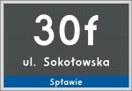 Tablica adresowa Poznań 32 cm x 22 cm