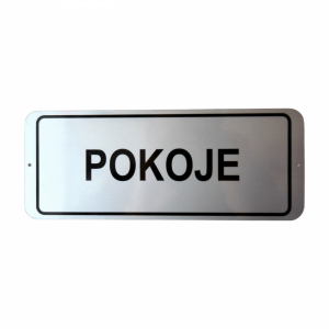 Tabliczka na drzwi 25 cm x 10 cm