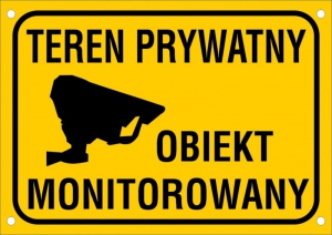 Teren prywatny Obiekt monitorowany 