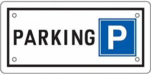 Tabliczka Parking 20/9,5cm