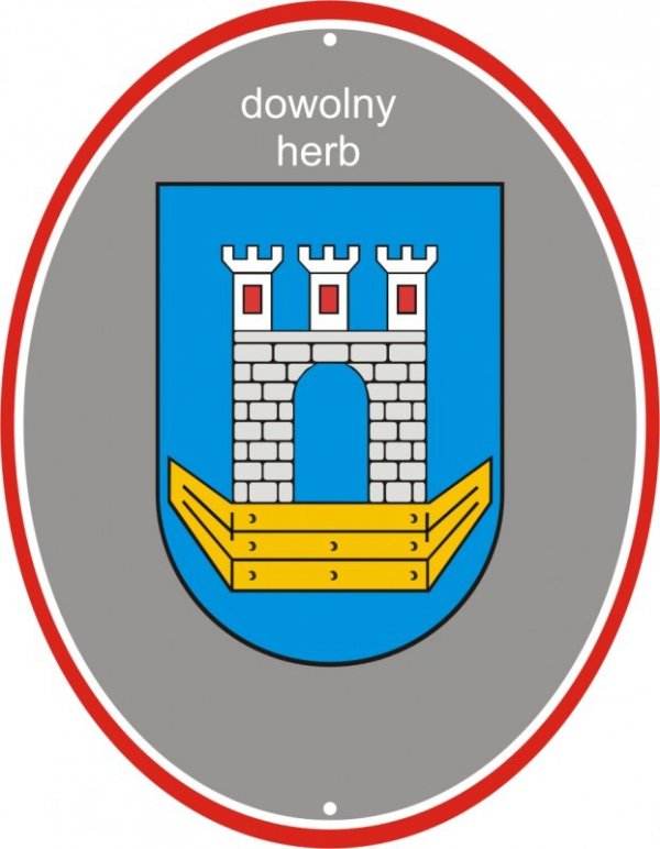 Herb gminy, herb miasta lub logo szkoły