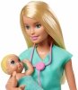 Lalka Barbie Kariera Zestaw Pediatra