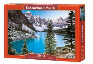 Puzzle 1000 elementów Kanada, Górskie jezioro