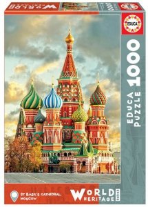 Puzzle 1000 elementów Cerkiew Wasyla Błogosławionego