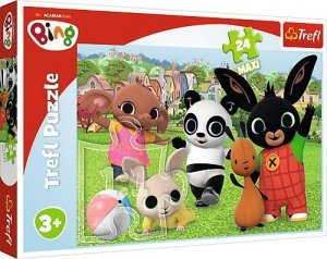 Puzzle 24 MAXI elementy Bing - Zabawa w parku