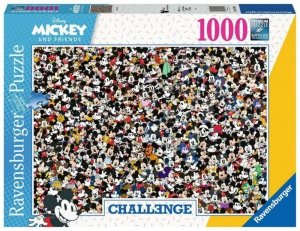 Puzzle 1000 elementów Challange Myszka Miki