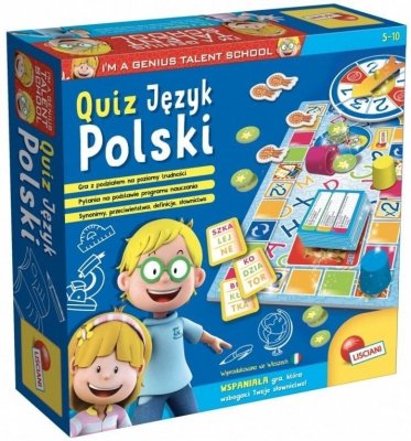 Mały Geniusz, Quiz - Jezyk Polski