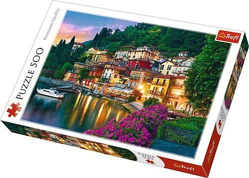 Puzzle 500 elementów Jezioro Como, Włochy