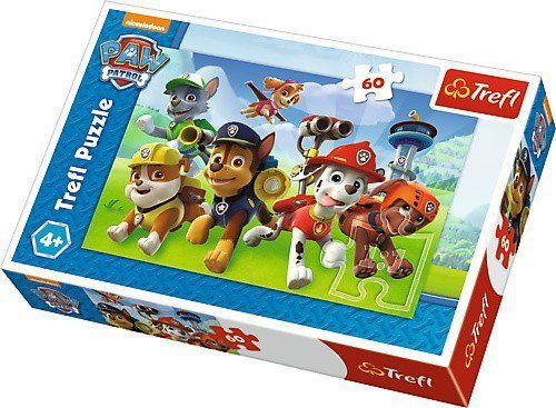 Puzzle 60 elementów - Psi Patrol, Gotowi do akcji