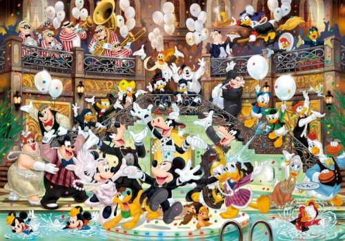 Puzzle 6000 elementów HQ Gala Disneya