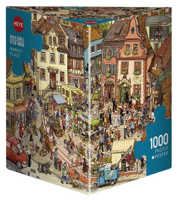 Puzzle 1000 elementów - Szaleństwo na zakupach