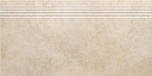 Ceramika Gres Croft Ciemny beż Stopnica 29,7x59,7