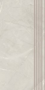 Paradyż Ritual Light Grey Stopnica 29,8x59,8