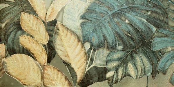 Domino Alabaster Shine Leaves 1A 119,8x59,8