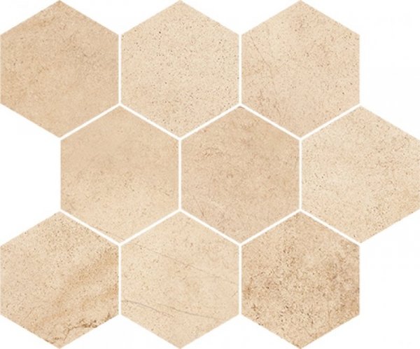 Sahara Desert Mosaic Hexagon 28x33,7