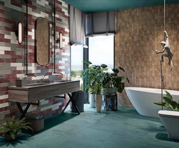 Aparici Metallic Green Natural 49,75x99,55