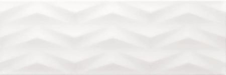 Ceramika Color Axis White 25x75