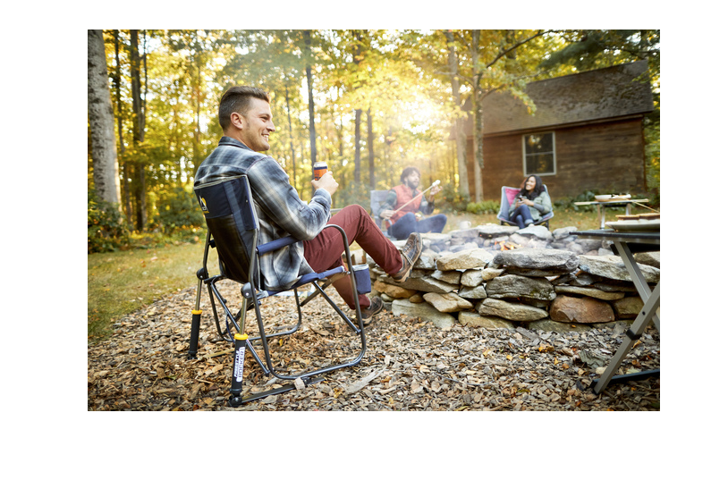 Fotel GCI Outdoor Freestyle Rocker kolor Indigo Blue