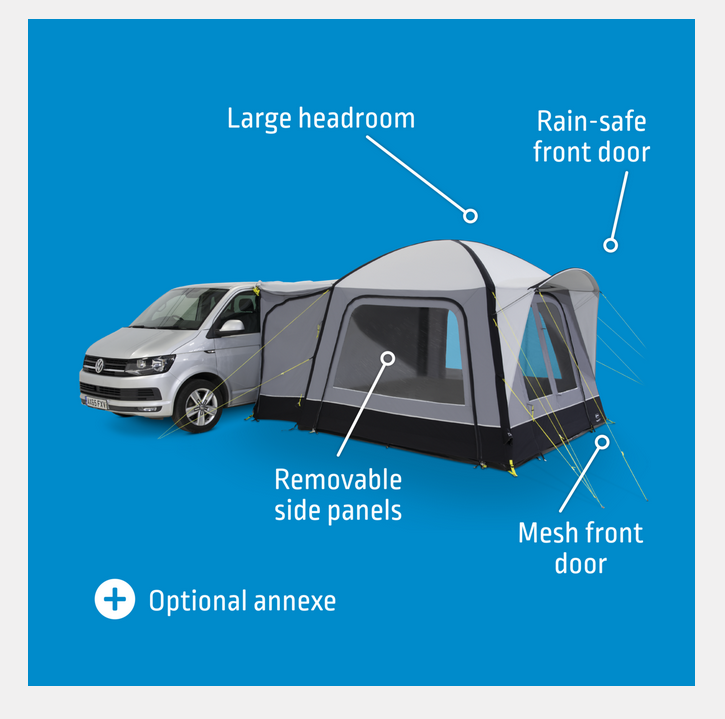 przedsionek Kampa Cross AIR TC
