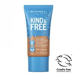 Rimmel Kind & Free wegański podkład nawilżający 210 Golden Beige 30ml