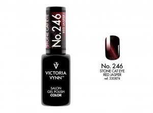 Victoria Vynn Salon Gel Polish COLOR kolor: No 246 Red Jasper Cat Eye