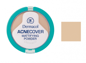 Dermacol Acnecover Mattifying Powder puder matujący w kompakcie 04 Honey 11g