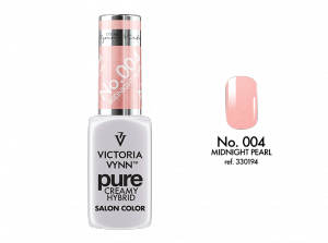 Kremowy Lakier Hybrydowy PURE kolor:  No 004 Midnight Pearl