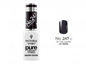  Kremowy Lakier Hybrydowy PURE kolor:  No 247 In the Dark