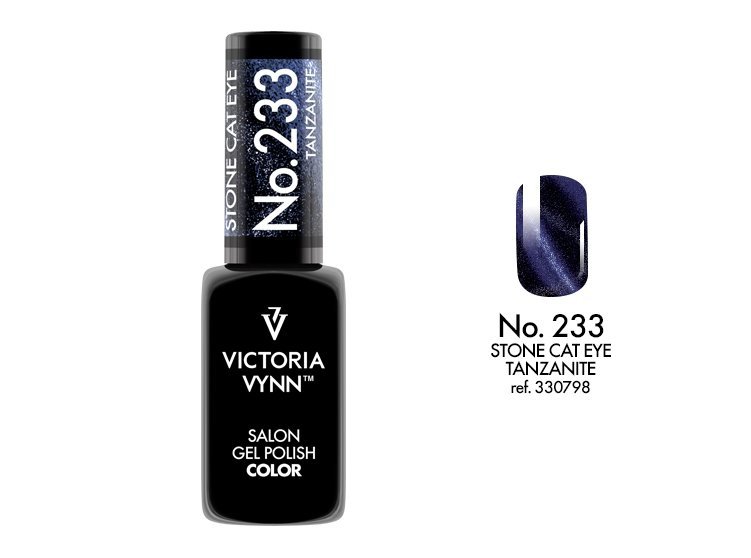 Victoria Vynn Salon Gel Polish COLOR kolor: No 233 Tanzanite Stone Cat Eye