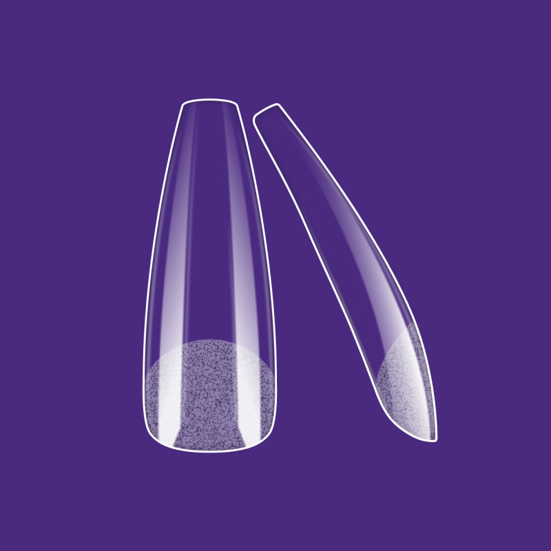   SOFT GEL TIPS Set - Zestaw (Lampa + Preparaty + Tipsy)