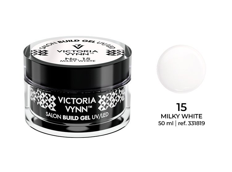            BUILD GEL -   Żel budujący 50ml No.015 Milky White