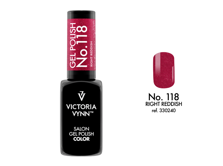  Victoria Vynn Salon Gel Polish COLOR kolor: No 118 Right Reddish
