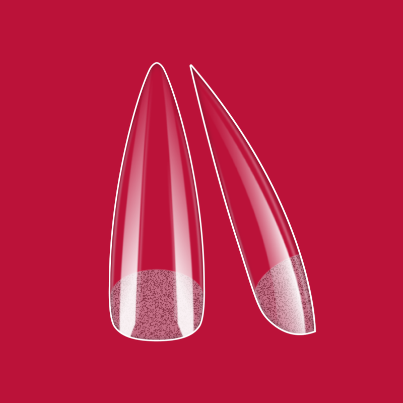    SOFT GEL TIPS Set - Zestaw (Lampa + Preparaty + Tipsy)