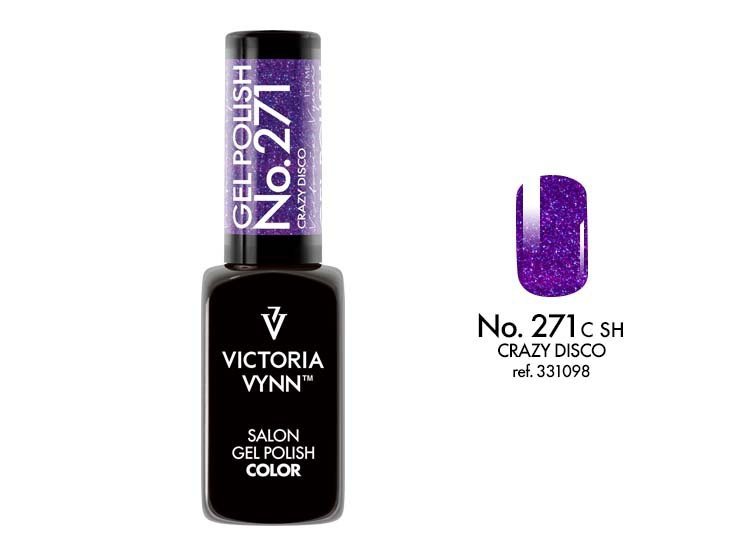  Victoria Vynn Salon Gel Polish COLOR kolor: No 271 CRAZY DISCO