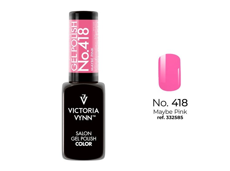                                  Victoria Vynn Salon Gel Polish COLOR kolor: No 418 Maybe Pink