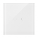 Simon Touch ramki Panel dotykowy S54 Touch, 1 moduł, 2 pola dotykowe poziome biała perła DSTR12/70