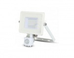 Projektor LED 30W 2400lm 4000K Dioda SAMSUNG z czujnikiem ruchu PIR Biały IP65 458