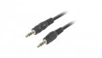 Kabel stereo minijack (M) - minijack (M) 2m CA-MJMJ-10CC-0020-BK
