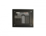 Cyfrowy panel domofonowy systemu CD-2502. Wyposażony w klawiaturę numeryczną, listę lokatorów i czytnik RFID CP-2502NR