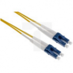 Kabel światłowodowy, OS1 Jednomodowy, Żółty, LC / LC
