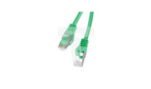Kabel krosowy patchcord F/UTP kat.6 5m zielony
