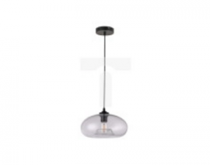 Lampa pendant dafne p351-1a e27 glass+metal clear 27x24 [44011] PPL016C