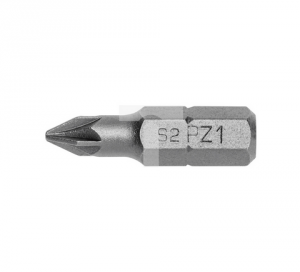 Końcówki wkrętakowe PZ1, 25mm, 5 szt