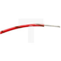 Przewód jednożyłowy linkowy, 0,2 mm², 7/0,2 mm, 24 AWG, PVC, 1 kV AC, Brązowy/Czerwony, dł. 100m, RS PRO