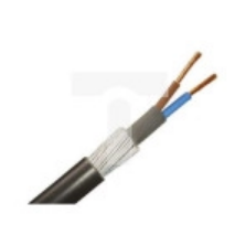 Wielożyłowy kabel przemysłowy Ekranowany 2 1,5 mm² 600/1000 V Polichlorek winylu PVC 11mm 50m RS PRO